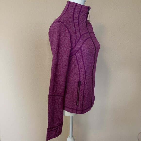 Lululemon Define Jacket in heathered berry purple - Picture 2 of 6